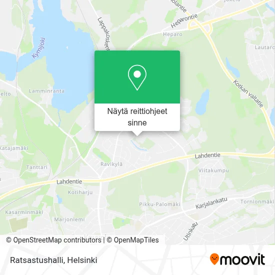 Ratsastushalli kartta