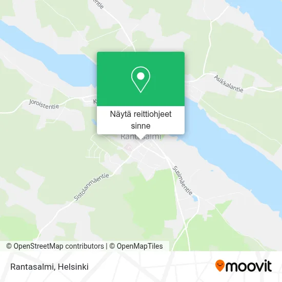 Rantasalmi kartta