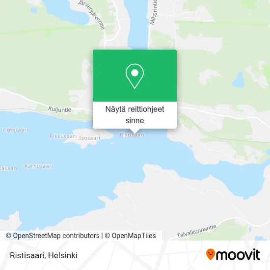 Ristisaari kartta