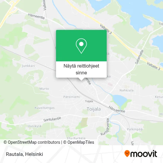 Rautala kartta