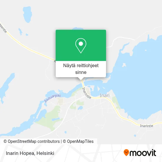 Inarin Hopea kartta