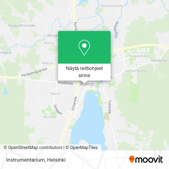 Instrumentarium kartta