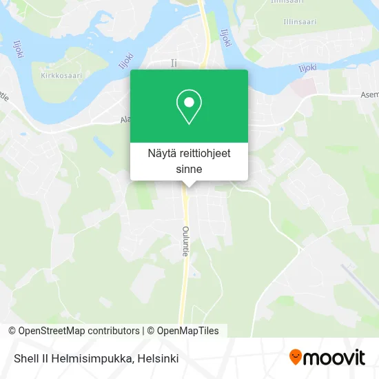 Shell II Helmisimpukka kartta
