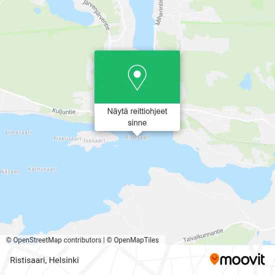 Ristisaari kartta