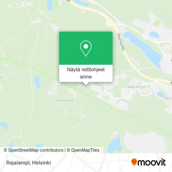 Rajalampi kartta