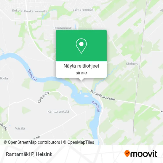 Rantamäki P kartta