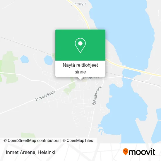 Inmet Areena kartta