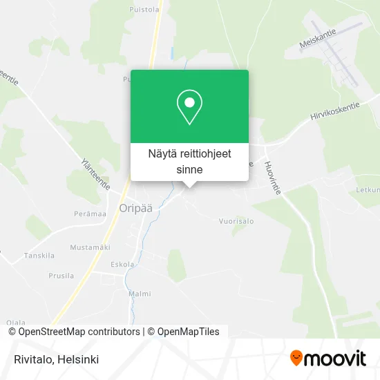 Rivitalo kartta
