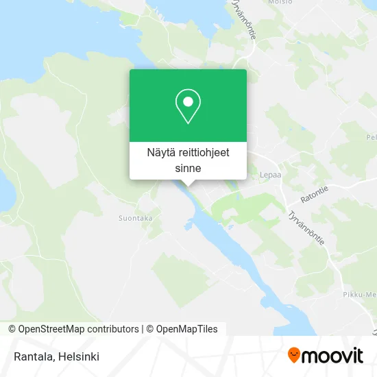 Rantala kartta