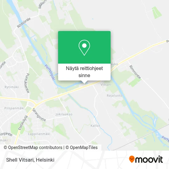 Shell Vitsari kartta