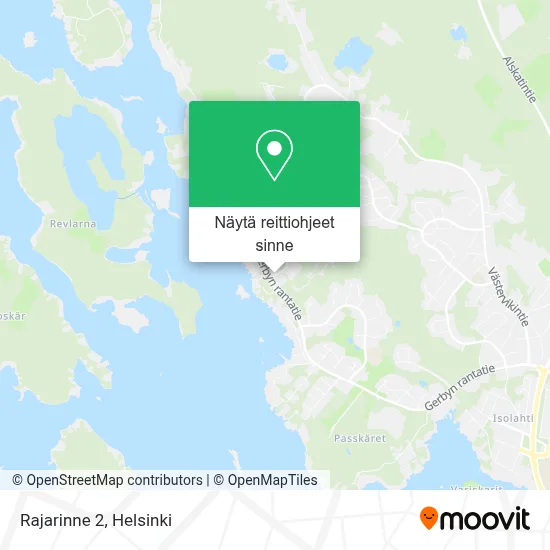 Rajarinne 2 kartta