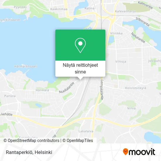 Rantaperkiö kartta