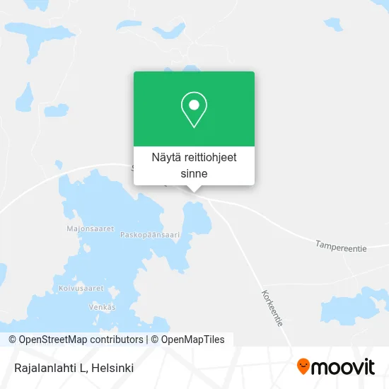 Rajalanlahti L kartta