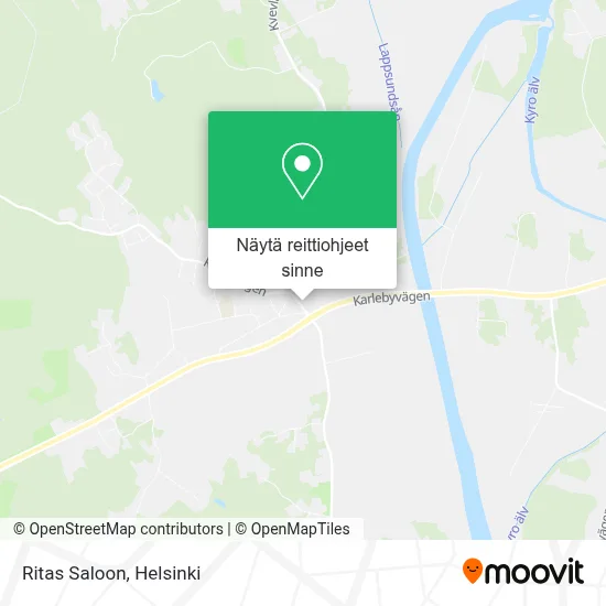 Ritas Saloon kartta