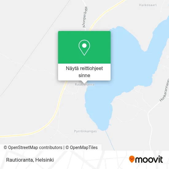 Rautioranta kartta