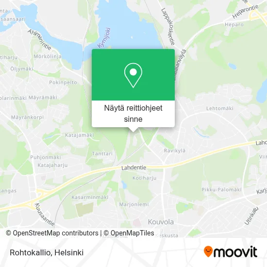 Rohtokallio kartta