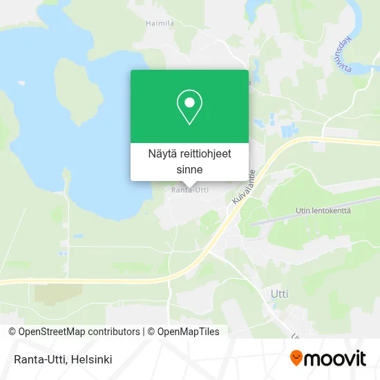 Ranta-Utti kartta