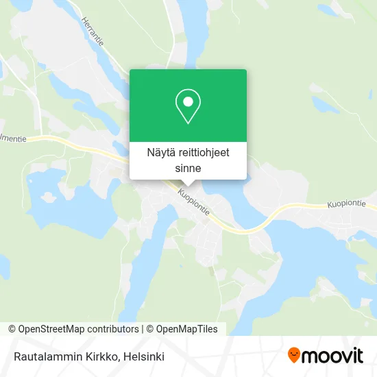 Rautalammin Kirkko kartta