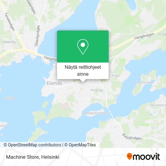 Machine Store kartta