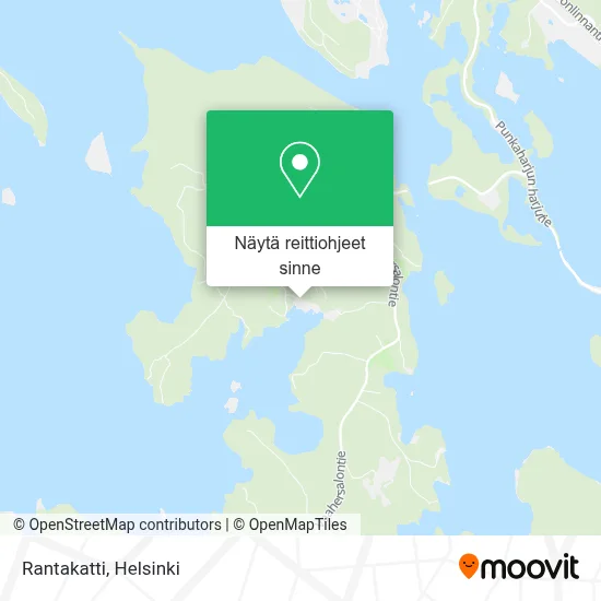 Rantakatti kartta