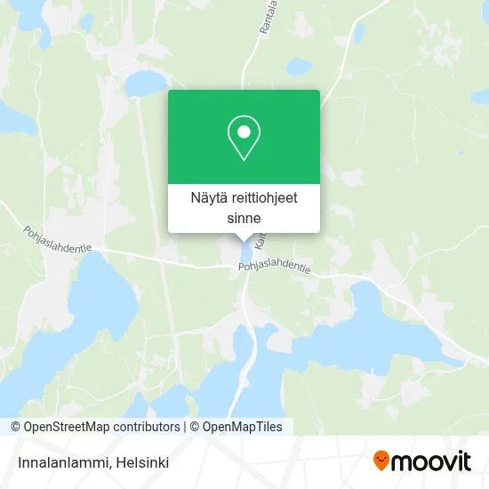 Innalanlammi kartta