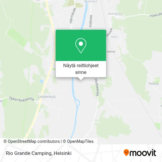 Rio Grande Camping kartta