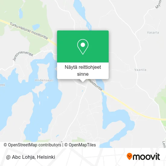 @ Abc Lohja kartta