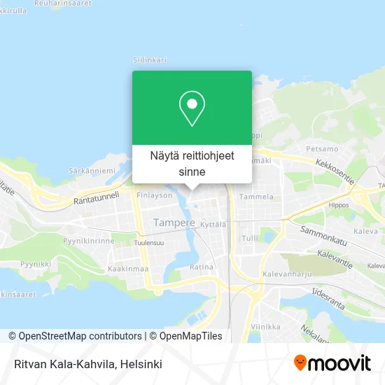 Ritvan Kala-Kahvila kartta