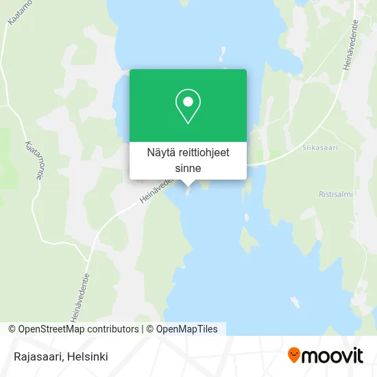 Rajasaari kartta