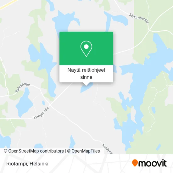 Riolampi kartta