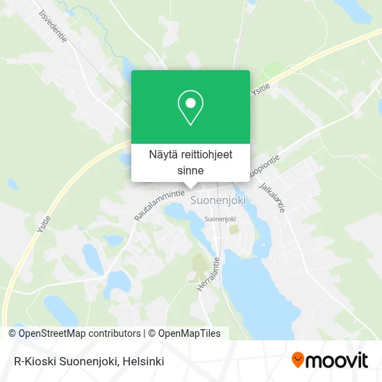 R-Kioski Suonenjoki kartta