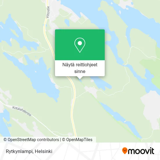 Rytkynlampi kartta
