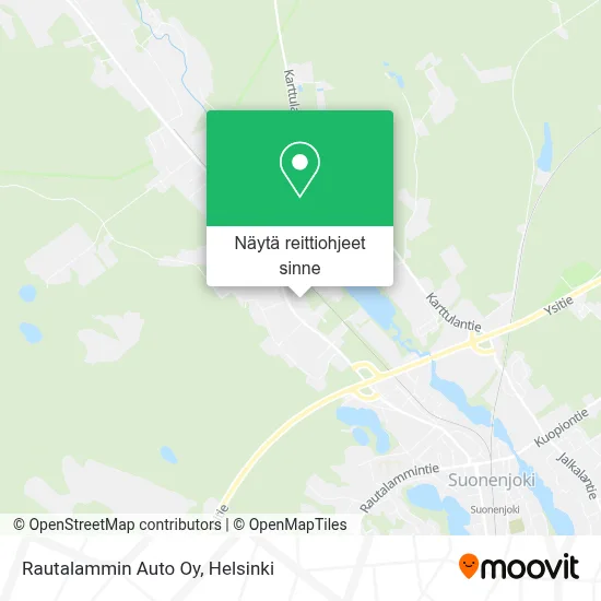Rautalammin Auto Oy kartta