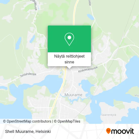 Shell Muurame kartta