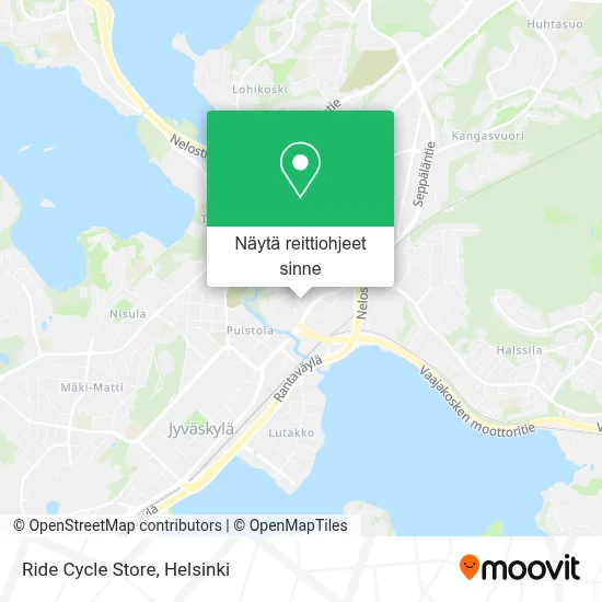 Ride Cycle Store kartta