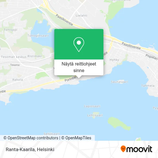 Ranta-Kaarila kartta