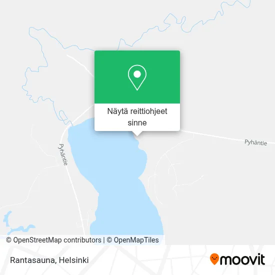 Rantasauna kartta