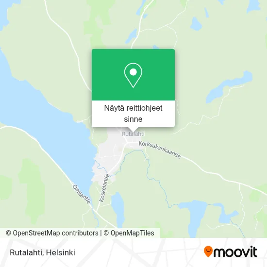 Rutalahti kartta