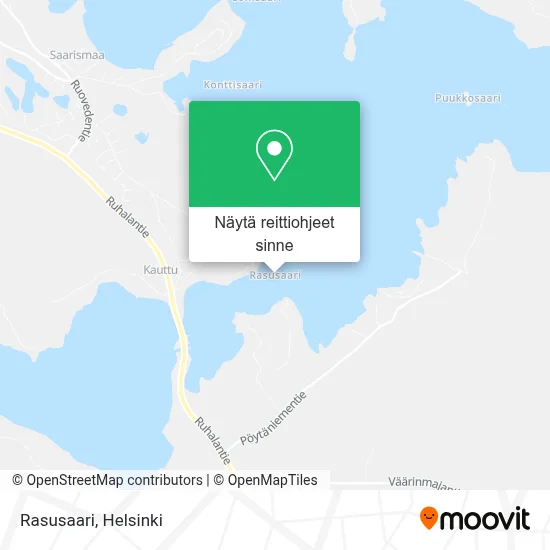 Rasusaari kartta