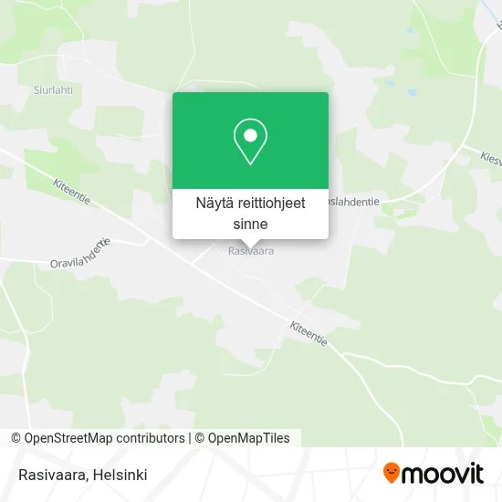 Rasivaara kartta