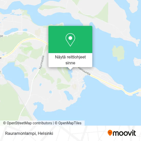 Rauramonlampi kartta