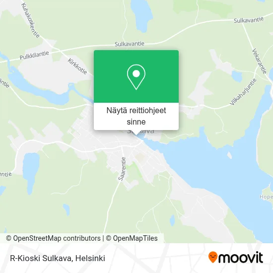 R-Kioski Sulkava kartta