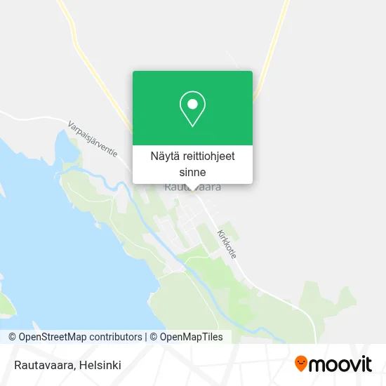 Rautavaara kartta