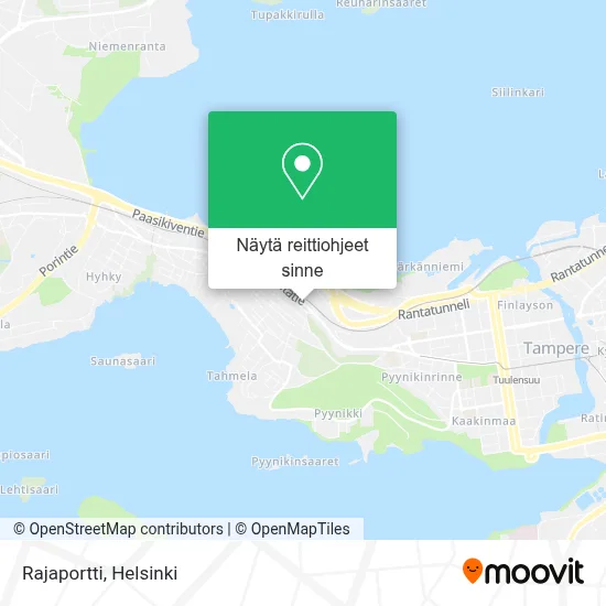 Rajaportti kartta
