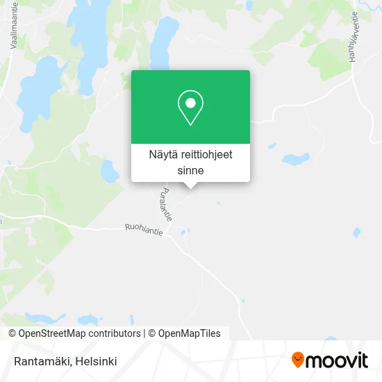 Rantamäki kartta