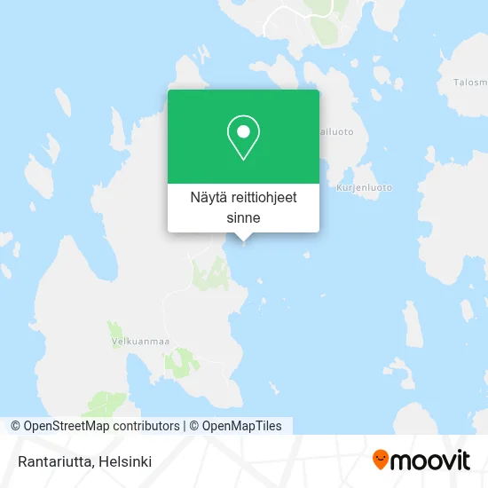 Rantariutta kartta