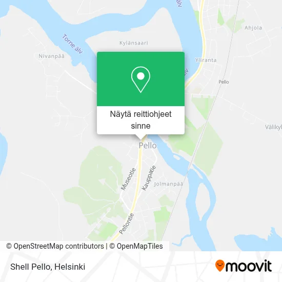 Shell Pello kartta