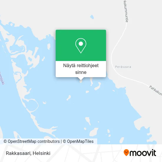 Rakkasaari kartta