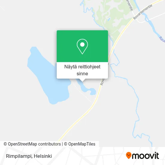 Rimpilampi kartta