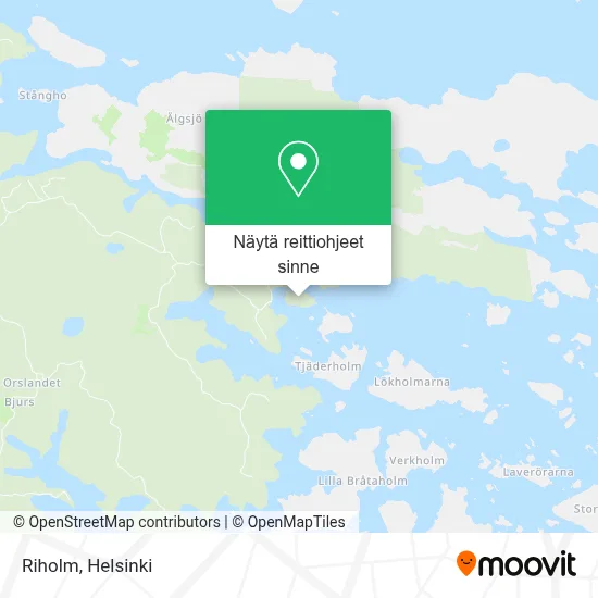 Riholm kartta